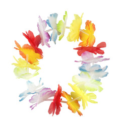 Havajský set - sukňa, podprsenka a vence